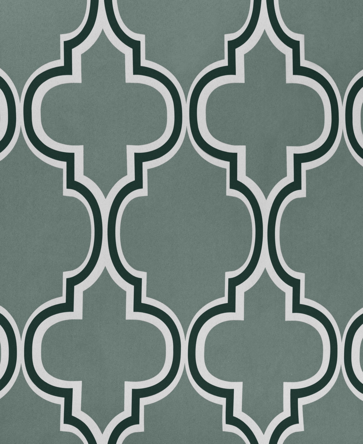 Superior Modern Bohemian Trellis Room Darkening 2-Piece Curtain Panels with Grommet Header Top, 52