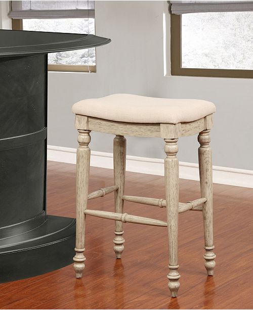 Linon Home Decor Marino Backless Bar Stool Reviews Furniture