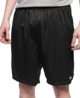 champion men's mesh shorts