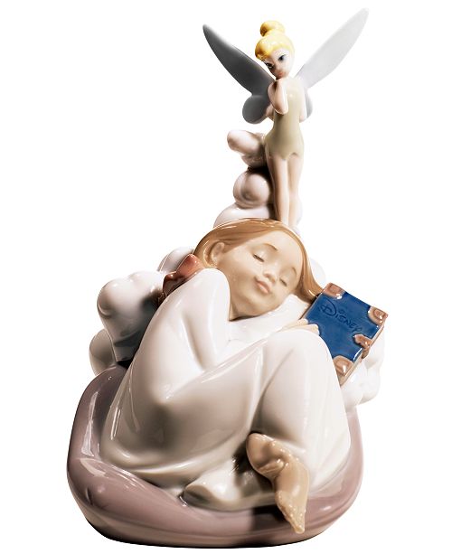 Nao By Lladro Dreaming Of Tinker Bell Collectible Disney Figurine