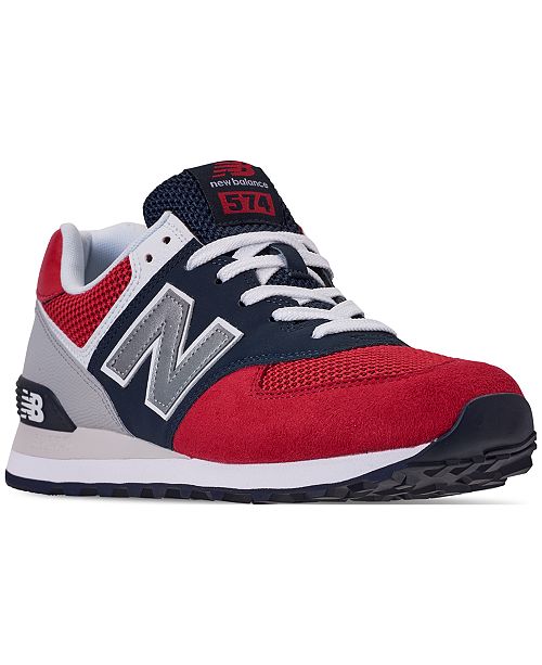 New Balance Men S 574 Varsity Sport Casual Sneakers From Finish