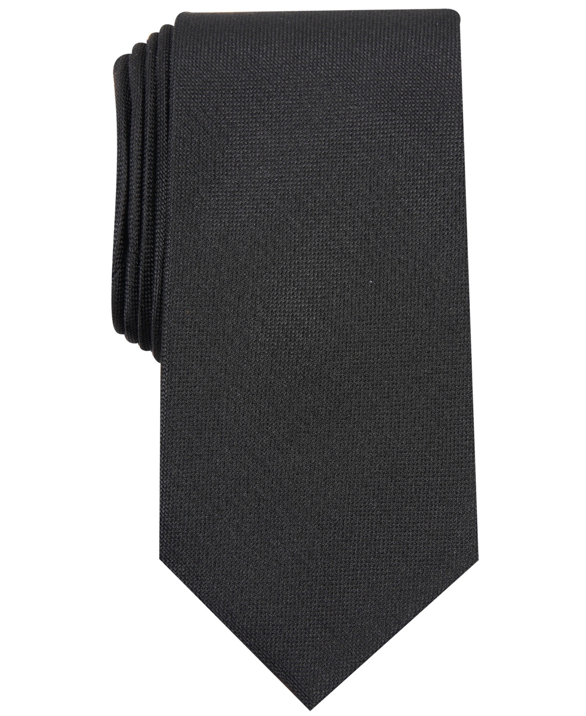 Men's Solid Tie, Created for Macy's - Yellow