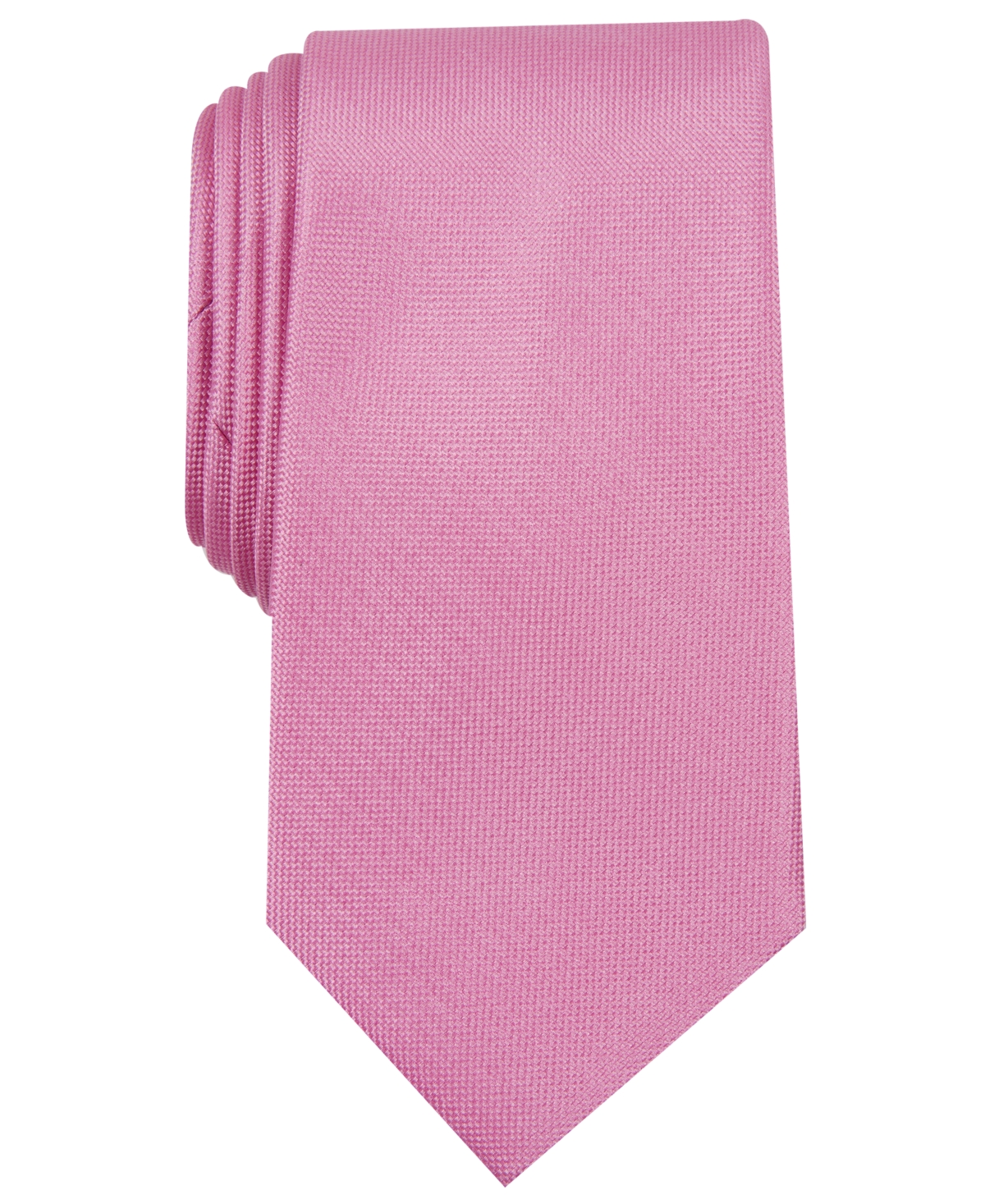Club Room Men's Holt Solid Tie, Created For Macy's In Pink