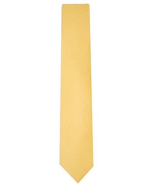 Club Room Men's Solid Tie, Created for Macy's & Reviews - Ties & Pocket ...