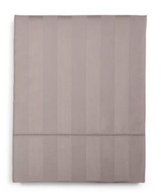 1.5" Stripe 550 Thread Count 100% Cotton Flat Sheet, King