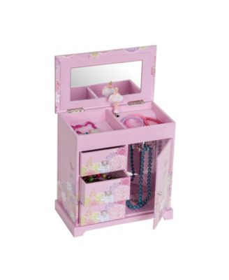 Pearl Girl's Musical Ballerina Jewelry Box