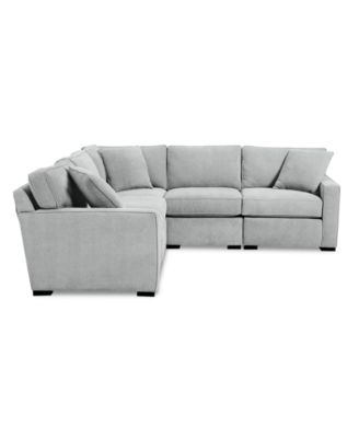 Radley Fabric 5-Pc. Sectional Sofa with Corner Piece, Created for Macy's