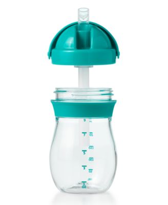 OXO Tot Transitions Straw Cup With Handles 6 oz - Teal - 2 Pack
