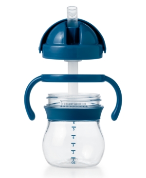 Oxo Transitions Straw Cup With Handles, 6-oz. In Navy