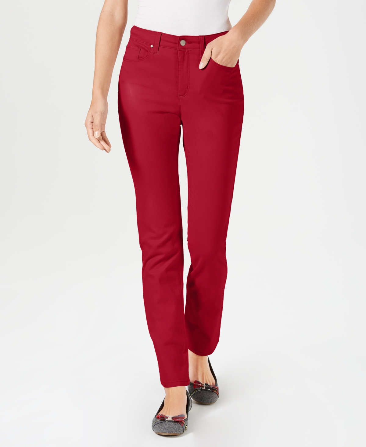 Charter Club Petite Lexington Straight-Leg Jeans, Created for Macy's