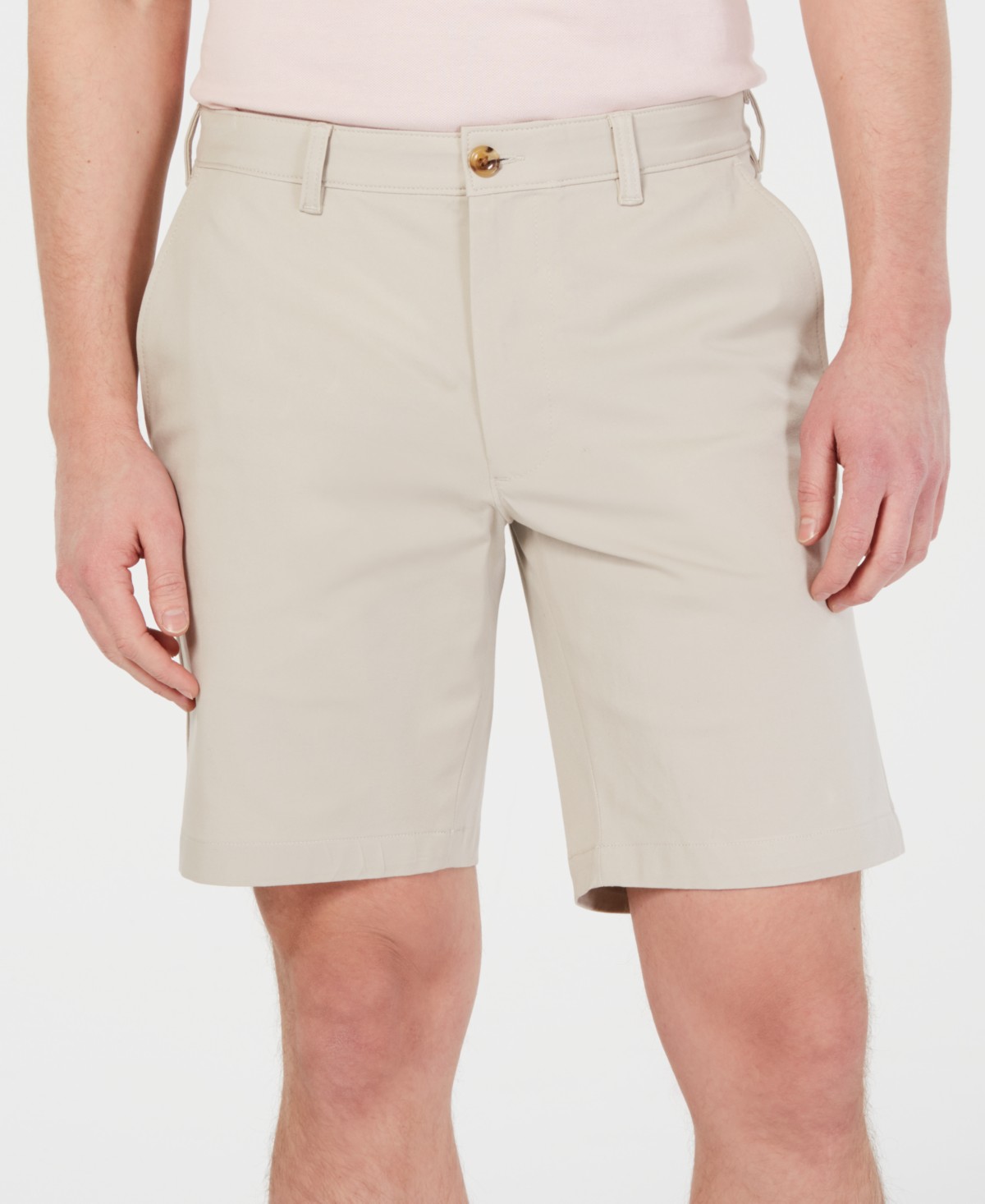 Мужские Club Room Men's Regular-Fit 9" 4-Way Stretch Shorts — фото 1