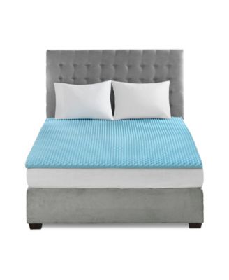 1.5" Gel-Infused Memory Foam Mattress Topper, King