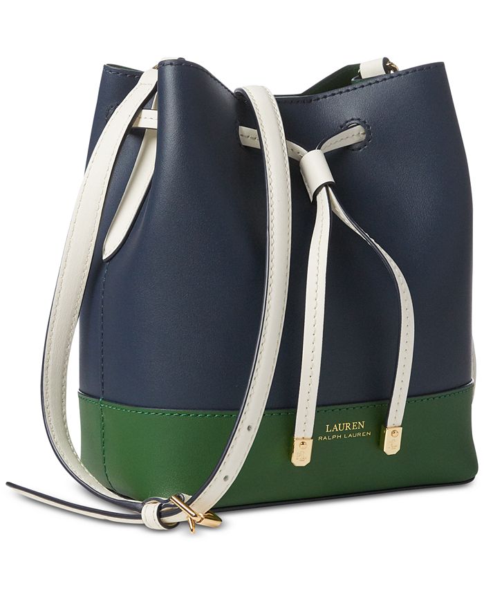 Lauren Ralph Lauren Dryden Debby II Leather Drawstring Bag Macy's