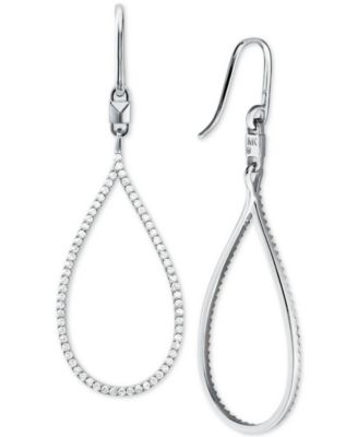 michael kors earrings silver