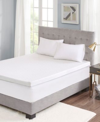 Sleep Philosophy 3" Gel Memory Foam Cooling Cover Mattress Toppers