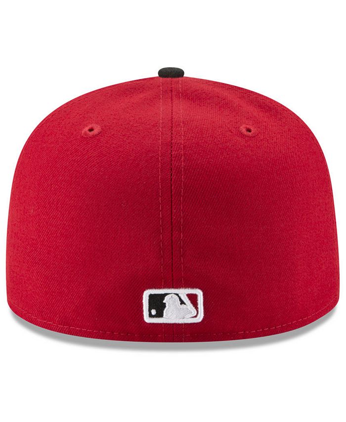 New Era Cincinnati Reds Authentic Collection Anniversary Patch 59FIFTY ...