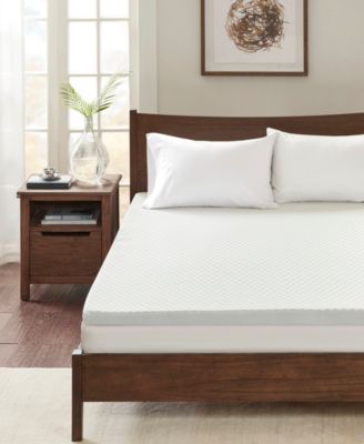 2" Gel Memory Foam Cooling Cover Mattress Topper, Twin XL