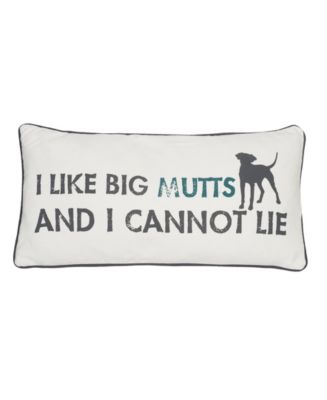 Levtex I Like Big Mutts Decorative Pillow 12 x 24 Macy s