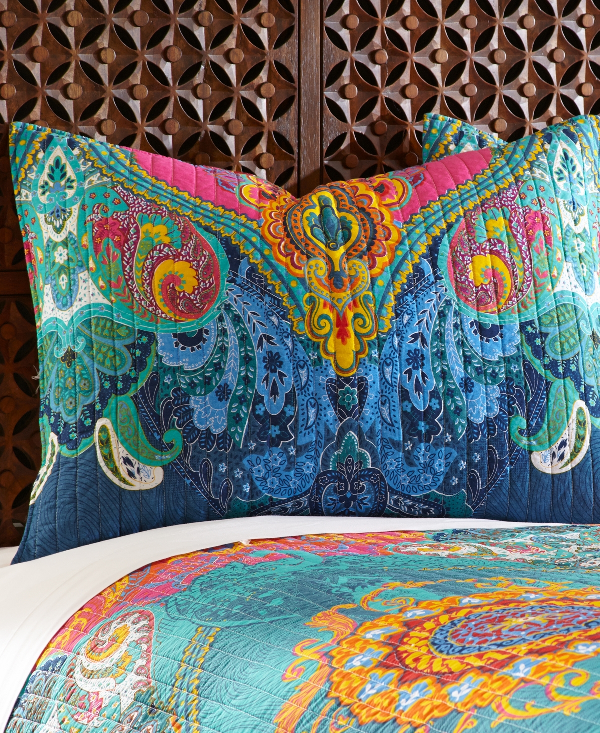 Levtex Mackenzie Twin Quilt Set In Teal