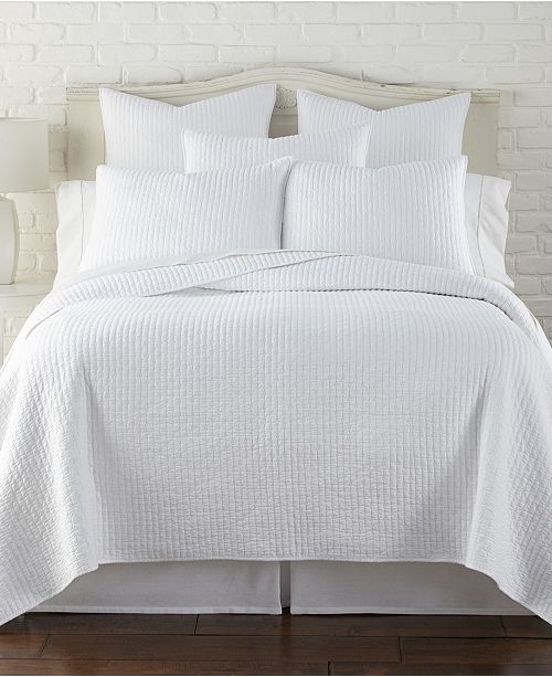Levtex Home Cross Stitch Bright White Twin Quilt Set Reviews