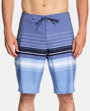 Quiksilver Shorts MEN'S HIGHLINE SWELL VISION STRIPED 20" BOARD SHORTS