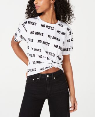 Rebellious One - Juniors' No Rules T-Shirt