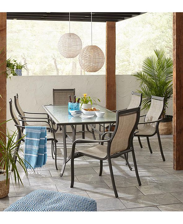 Furniture Reyna Outdoor Aluminum 2-Pc. Chaise Set (2 ...