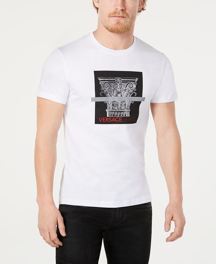 Versace Men's Graphic T-Shirt & Reviews - T-Shirts - Men - Macy's