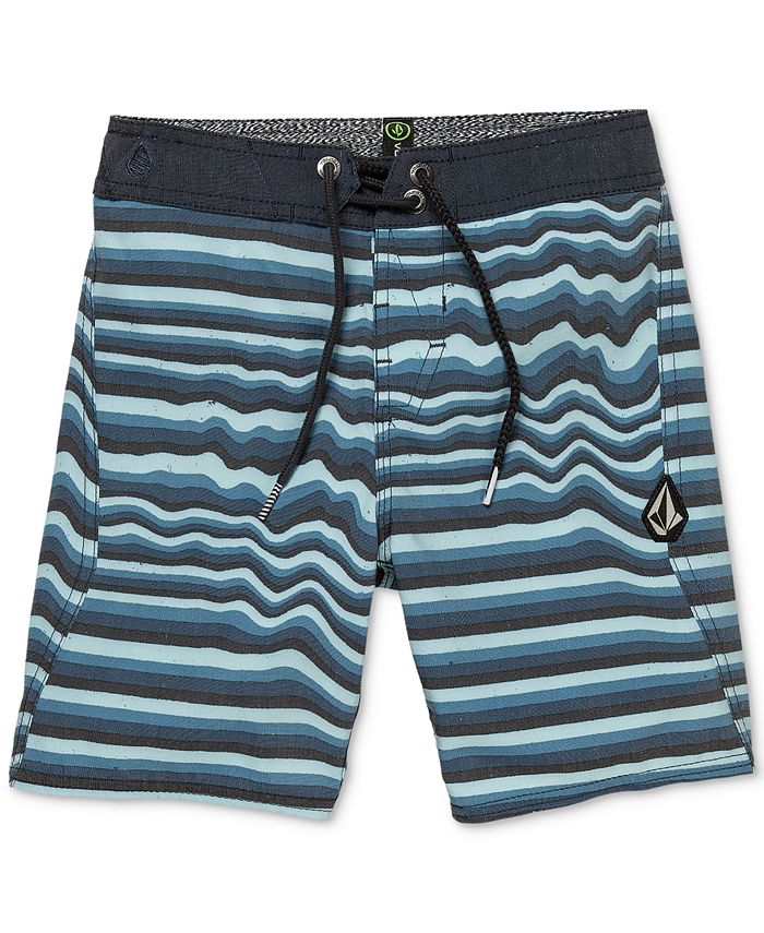Volcom Little Boys Aura Stretch Stripe Board Shorts - Macy's