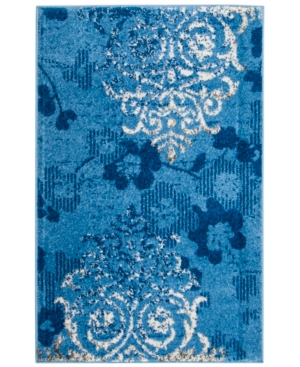 Safavieh Adirondack Light Blue and Dark Blue 2'6