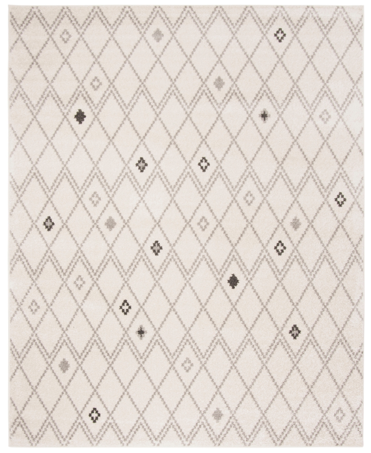 Safavieh Adirondack Ivory and Gray 8' x 10' Area Rug - Ivory