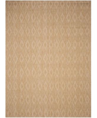 Courtyard CY8522 Natural 8' x 11' Outdoor Area Rug