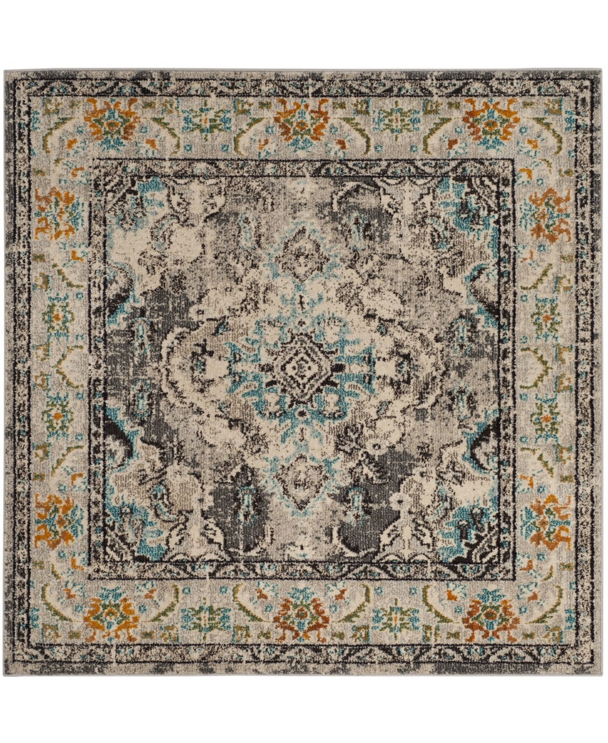 Safavieh Monaco MNC243 x Area Rug -Light Blue