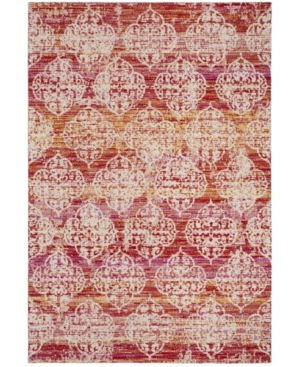 Safavieh Montage Pink and Multi 5'1in x 7'6in Area Rug