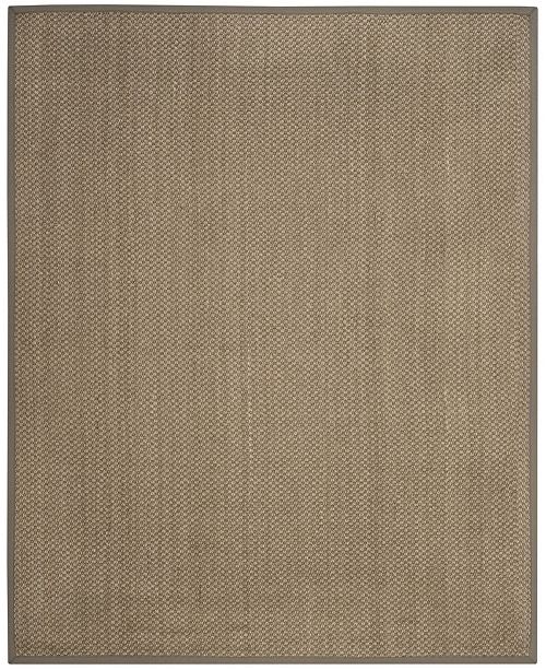 Safavieh Natural Fiber Natural And Gray 8 X 10 Sisal Weave Area Rug Reviews Rugs Macy S