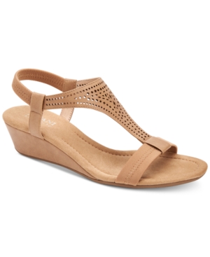 Alfani Women's Step 'N Flex Vacanzaa Wedge Sandals Created for Macy's Women's Shoes