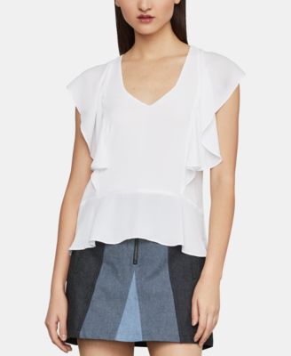 BCBGMAXAZRIA - Ruffled Top