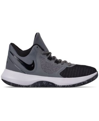Nike Air Precision 11M Nike Mens Air Precision Basketball Shoe, White/Black-Cool  main image 3