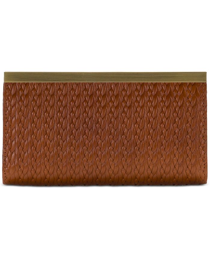 Patricia Nash Woven Leather Cauchy Wallet - Macy's