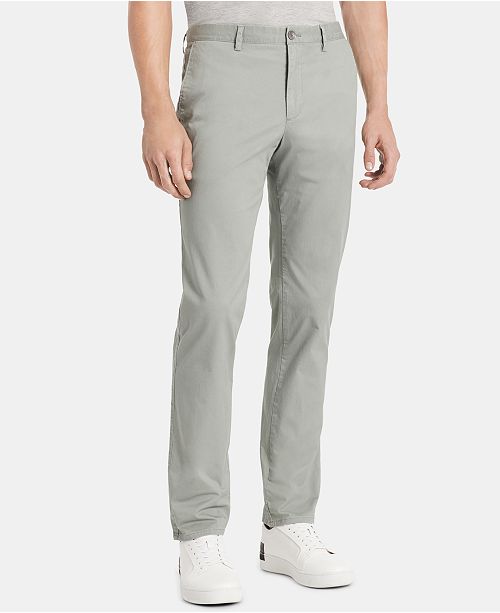 Calvin Klein Men S Slim Fit Performance Stretch Chinos Reviews