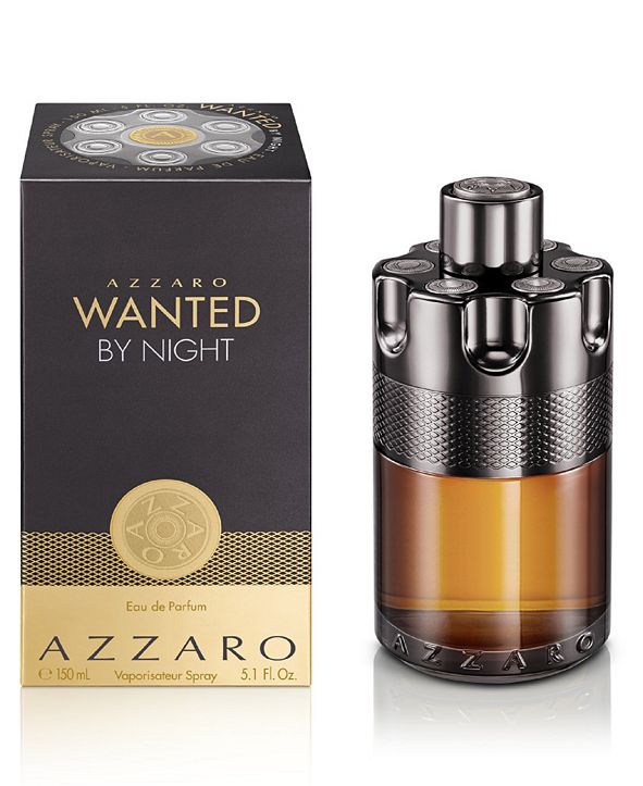 Azzaro Men's Wanted By Night Eau de Parfum Spray, 5.1-oz ...
