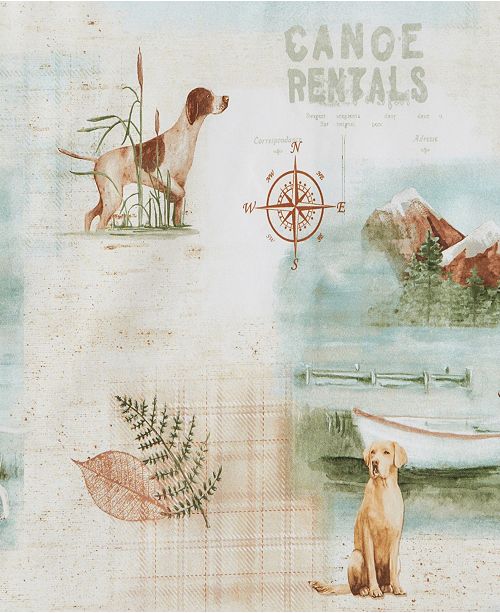 Saturday Knight Ltd Adirondack Dogs Shower Curtain Reviews