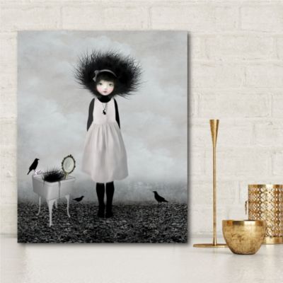 Dulcimer Gallery-Wrapped Canvas Wall Art - 16" x 20"