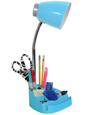 Limelight's Gooseneck Organizer Desk Lamp with iPad Tablet Stand Book Holder