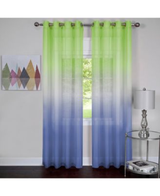 Rainbow Single Grommet Window Curtain Panels