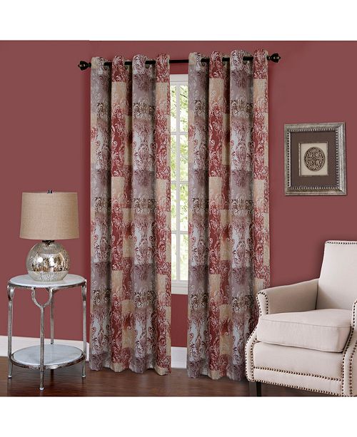 Achim Vogue Grommet Window Curtain Panel, 50x84 & Reviews Window