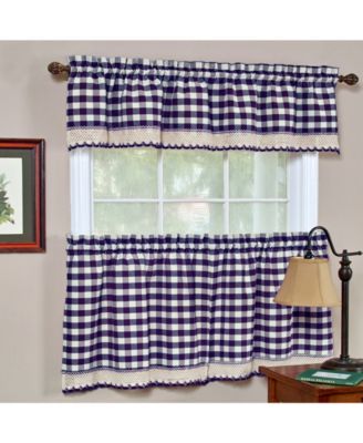 Buffalo Check Window Valance, 58" x 14"