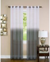 Gray Colorblock Curtains Drapes Macy S