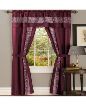 Fairfield 5 Piece Window Curtain Set 55x84