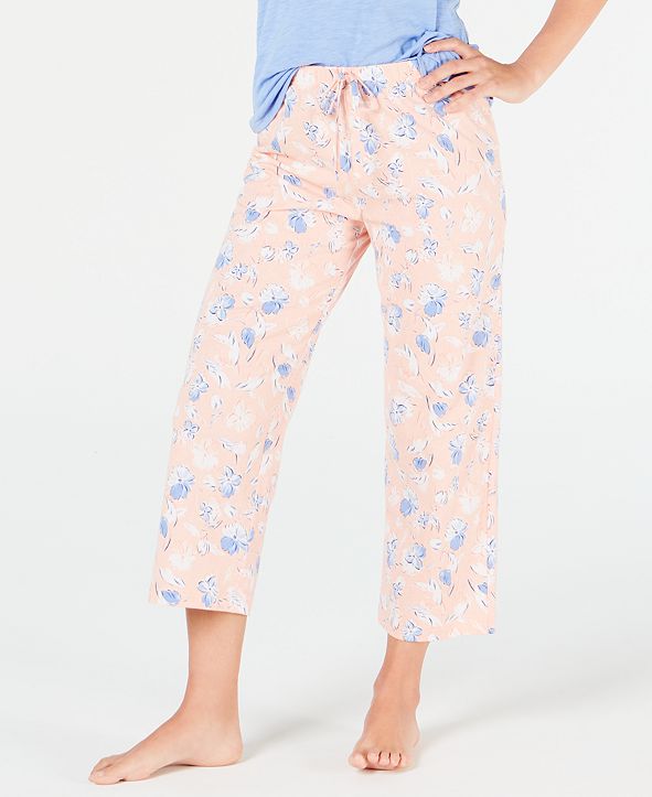 womens cropped pajama pants